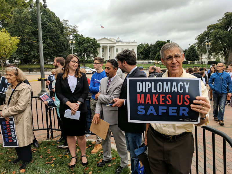 Diplomacy Makes Us Safer, White House, Washington, DC