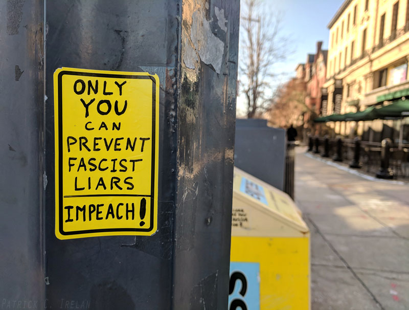 Only You Can Prevent Fascist Liars, Dupont Circle, Washington, DC