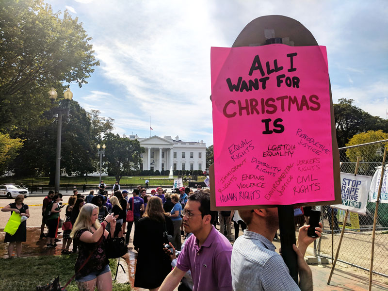 All I Want for Christmas Is…, White House, Washington, DC